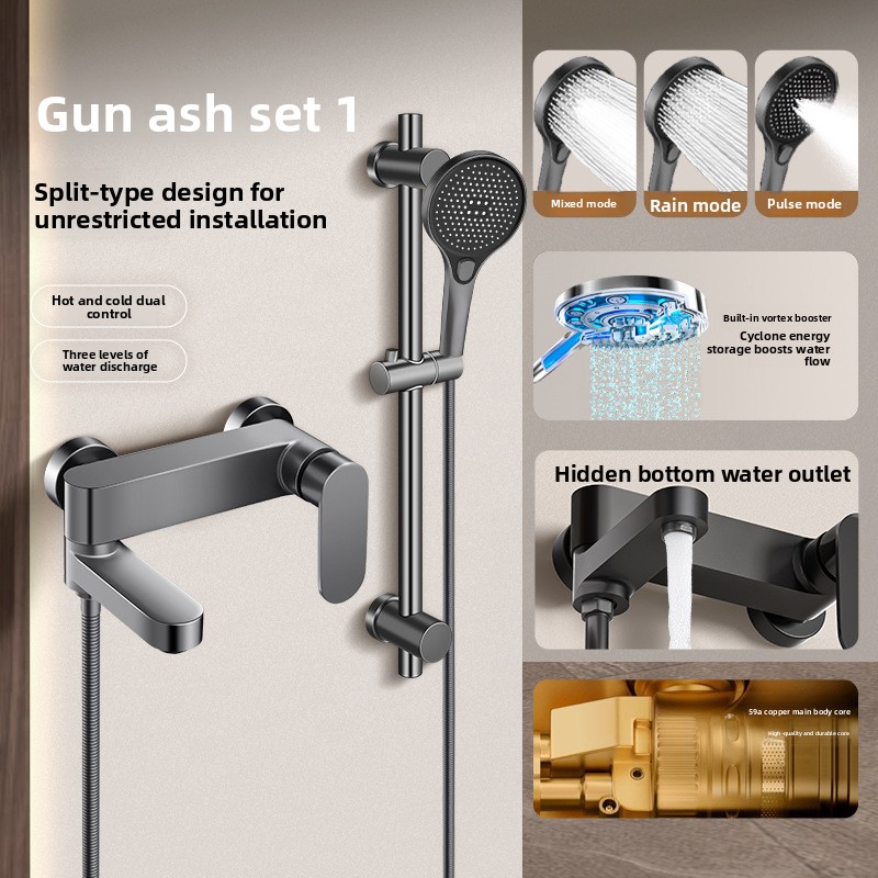 Plumbing - Conjunto de Chuveiro em Cobre com