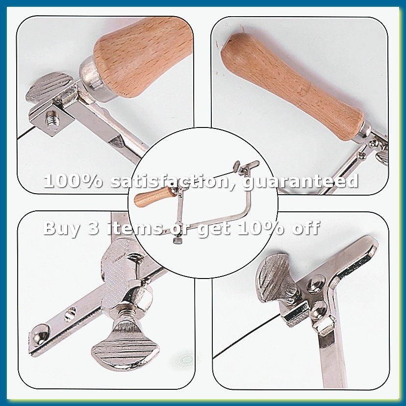 Hand Tools - Serra de Arco Profissional Ajustável com
