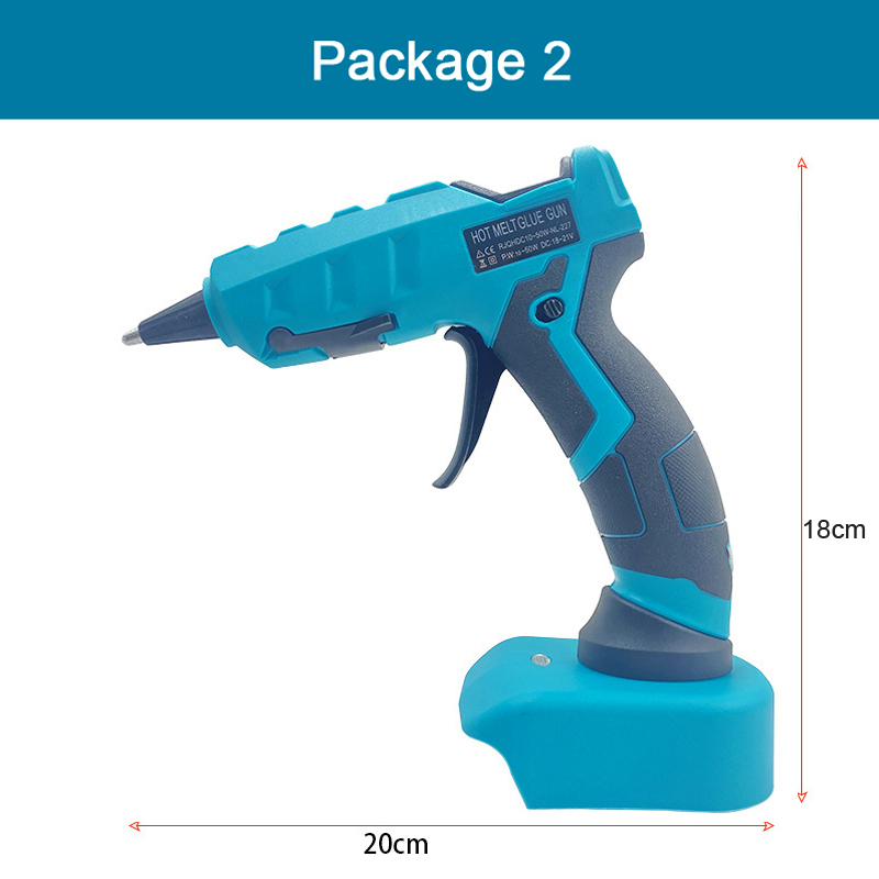 Pistola de cola quente elétric - Hot Melt Glue Gun Cordless avaliação e preço