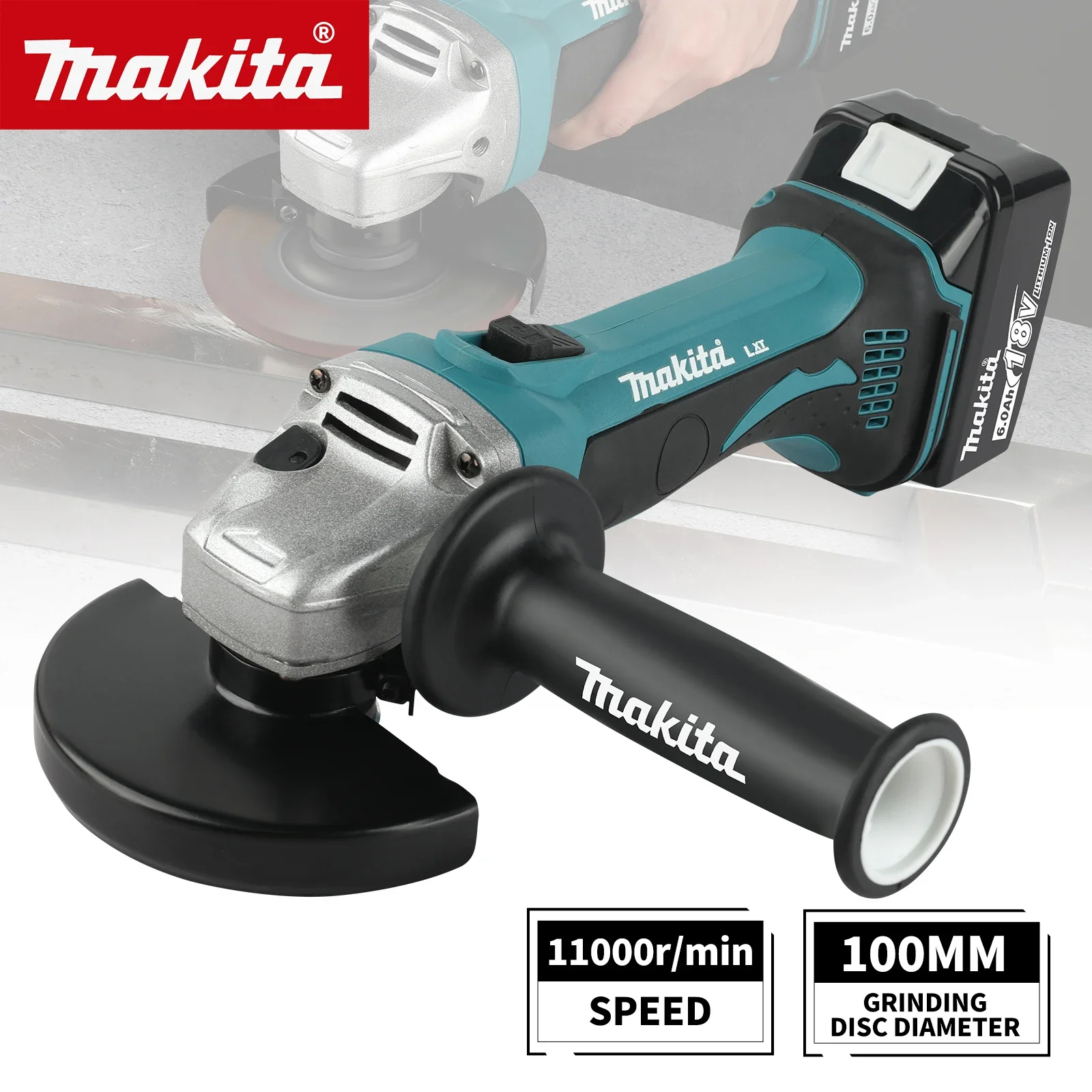 Esmerilhadeira angular elétric - Brushless Angle Grinder Battery Powered avaliação e preço