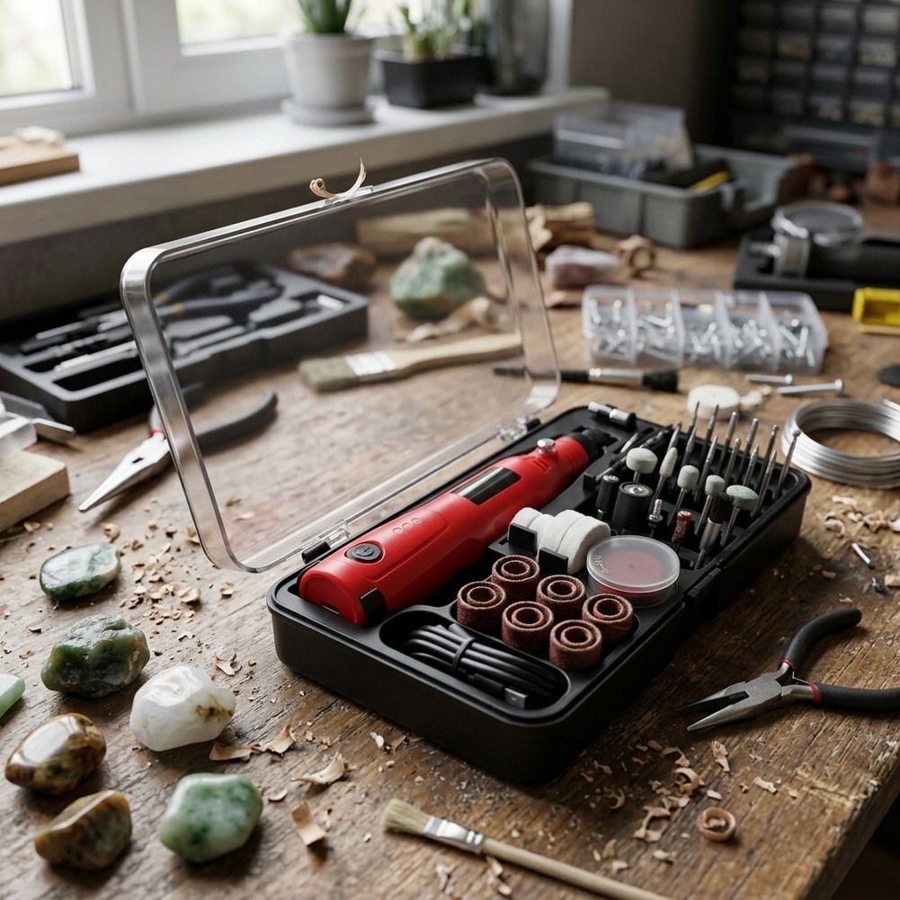Kit de ferramentas rotativas s - Cordless Rotary Tool Kit Accessories avaliação e preço