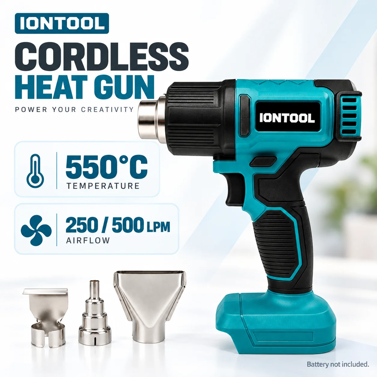 Pistola de Calor Sem Fio IONTO - Cordless Heat Gun For Shrink Tubing avaliação e preço