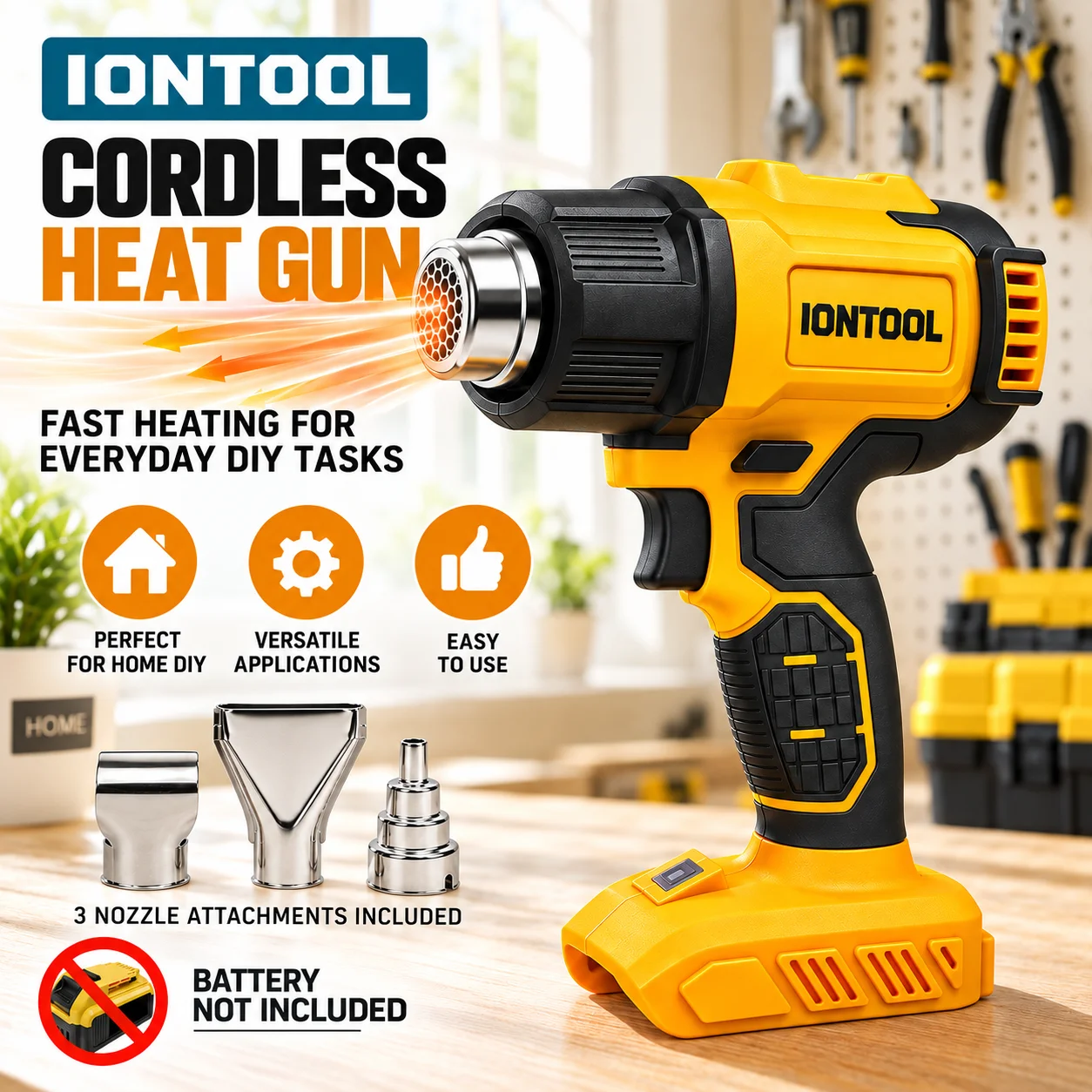 PISTOLA DE AQUECIMENTO SEM FIO - Cordless Heat Gun For Shrink Tubing avaliação e preço