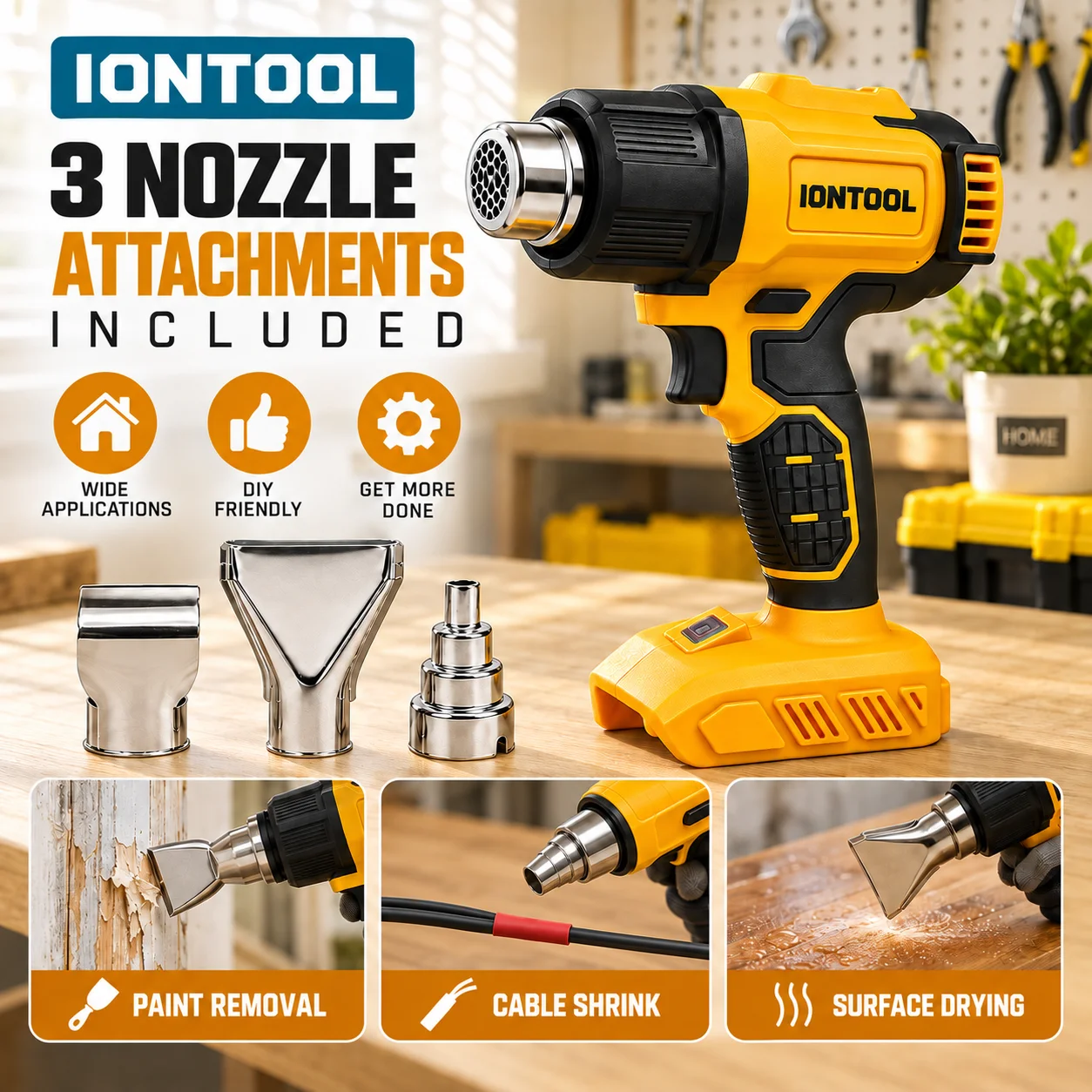 PISTOLA DE AQUECIMENTO SEM FIO - Cordless Heat Gun For Shrink Tubing avaliação e preço