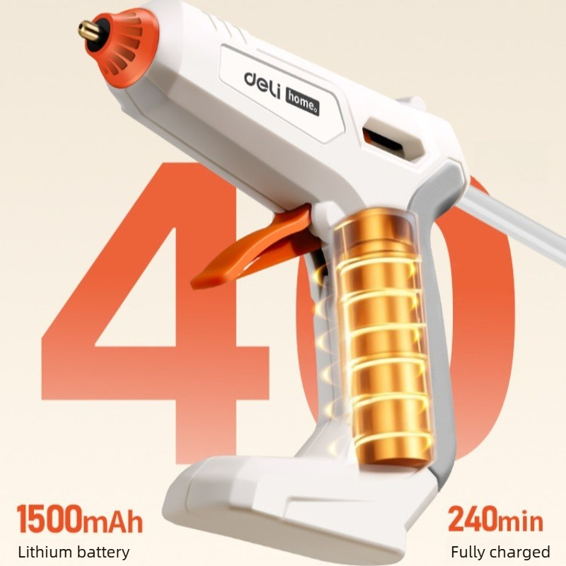 Pistola de cola quente sem fio - Hot Melt Glue Gun Cordless avaliação e preço
