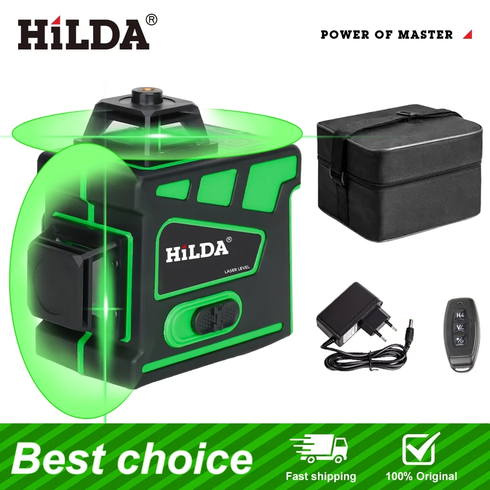 Nível a Laser HILDA 16/12 Linh - Laser Level 16 Lines 4D Green avaliação e preço