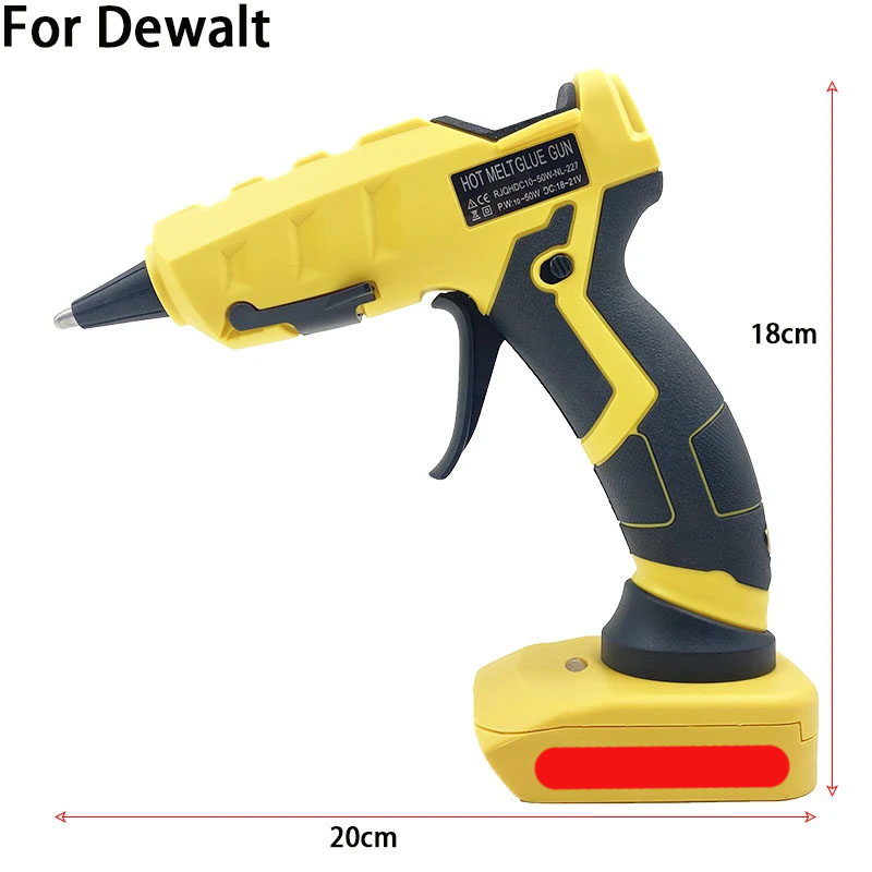Pistola de cola quente sem fio - Hot Melt Glue Gun Cordless avaliação e preço