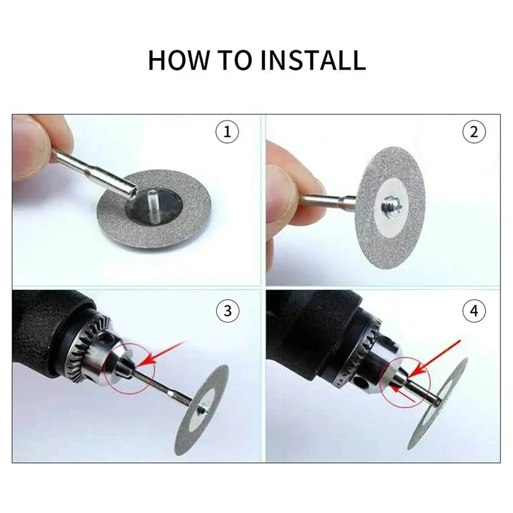 Conjunto de Discos de Corte Di - Cordless Rotary Tool Kit Accessories avaliação e preço