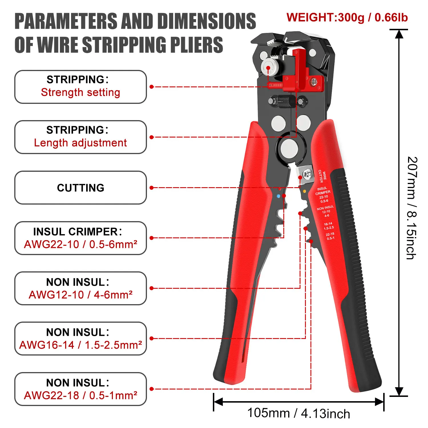 Desencapador de fios autoajust - Automatic Wire Stripper Cutter avaliação e preço