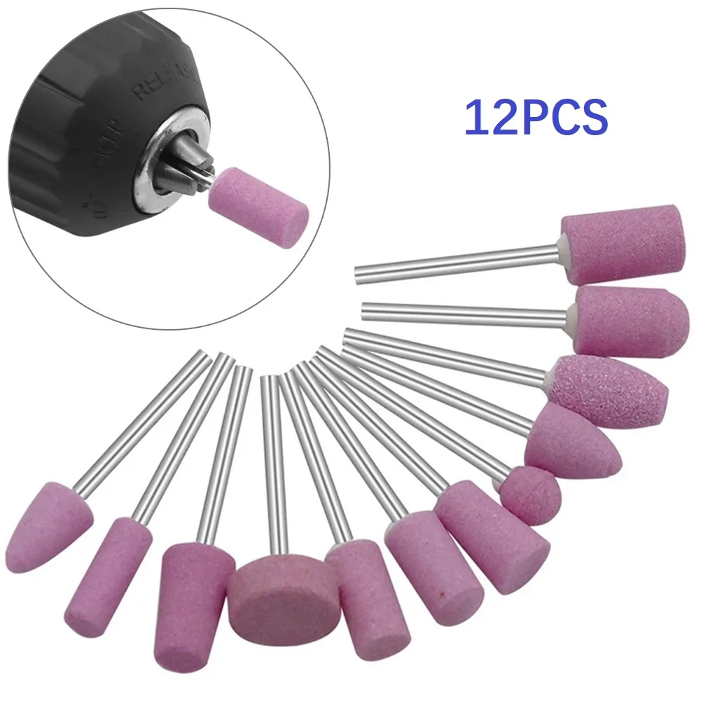 12pçs pedra montada de polimen - Cordless Rotary Tool Kit Accessories avaliação e preço