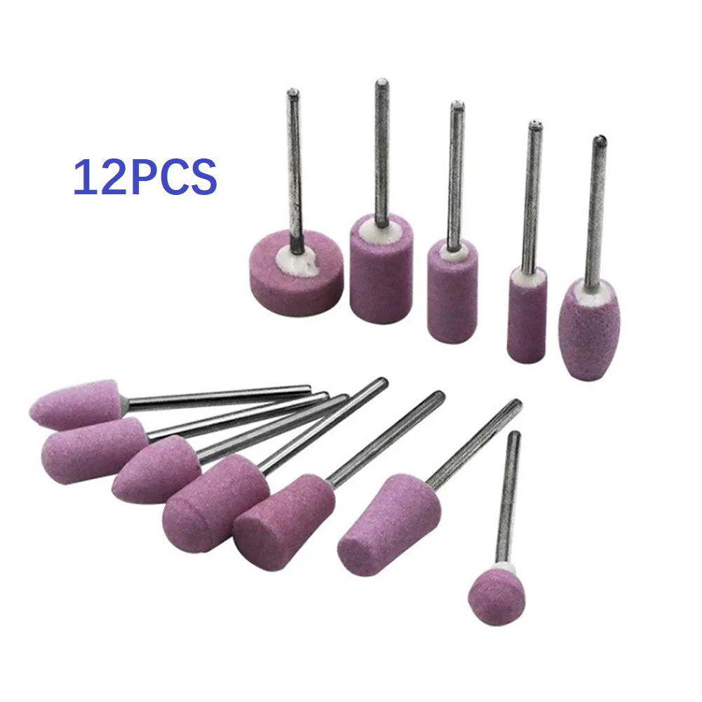 12pçs pedra montada de polimen - Cordless Rotary Tool Kit Accessories avaliação e preço